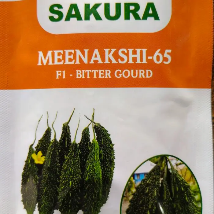 Sakura Meenakshi-65 F1 Hybrid Bitter Gourd (Karela) Seeds Pack