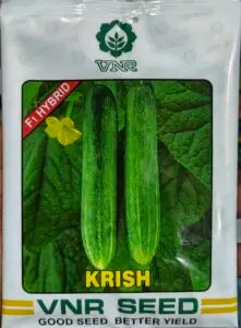 VNR KRISH F1 Hybrid Cucumber Seeds Pack